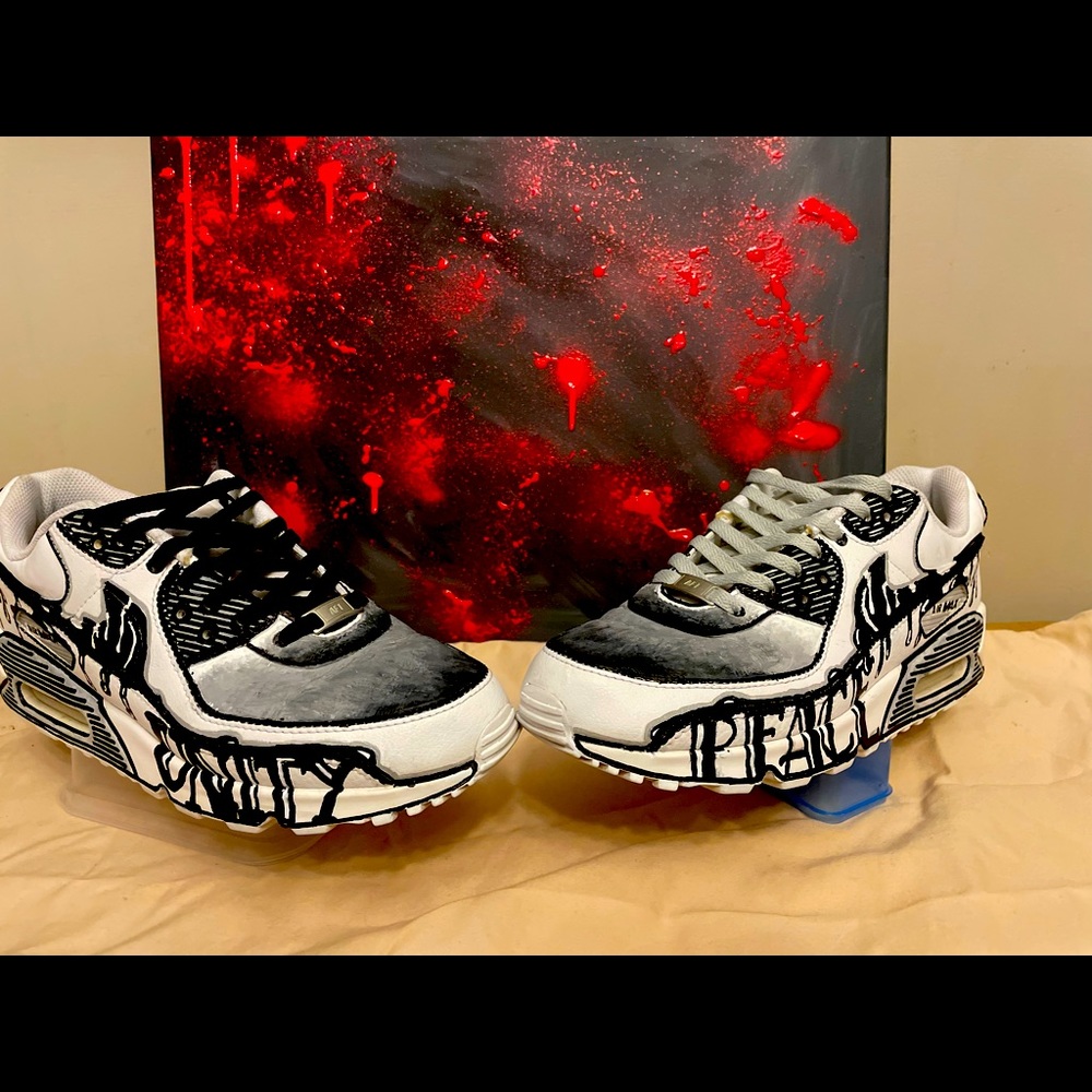 Nike Air Max 90’s custom Equality Theme